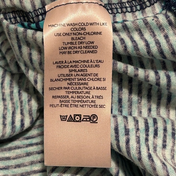 NWT Free People On A Boat Boxy Stripe Crop Polo - Size XL - Picture 9 of 10